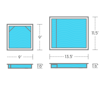 Wading Pool Diagram